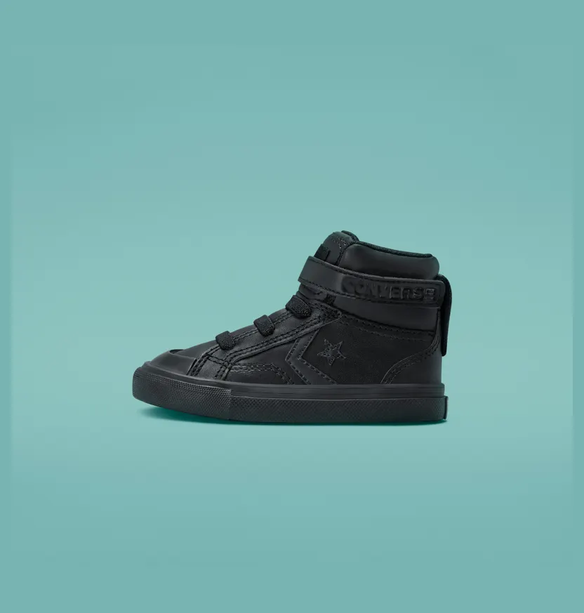 Converse Pro Blaze Strap Leather Zwart/zwart/zwart