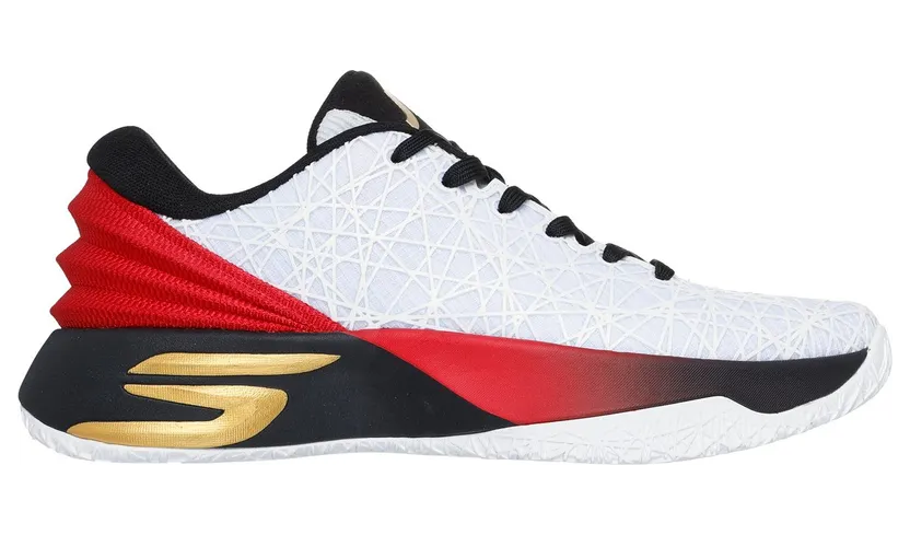 Skechers SKX JE1 Wit/Zwart/Rood