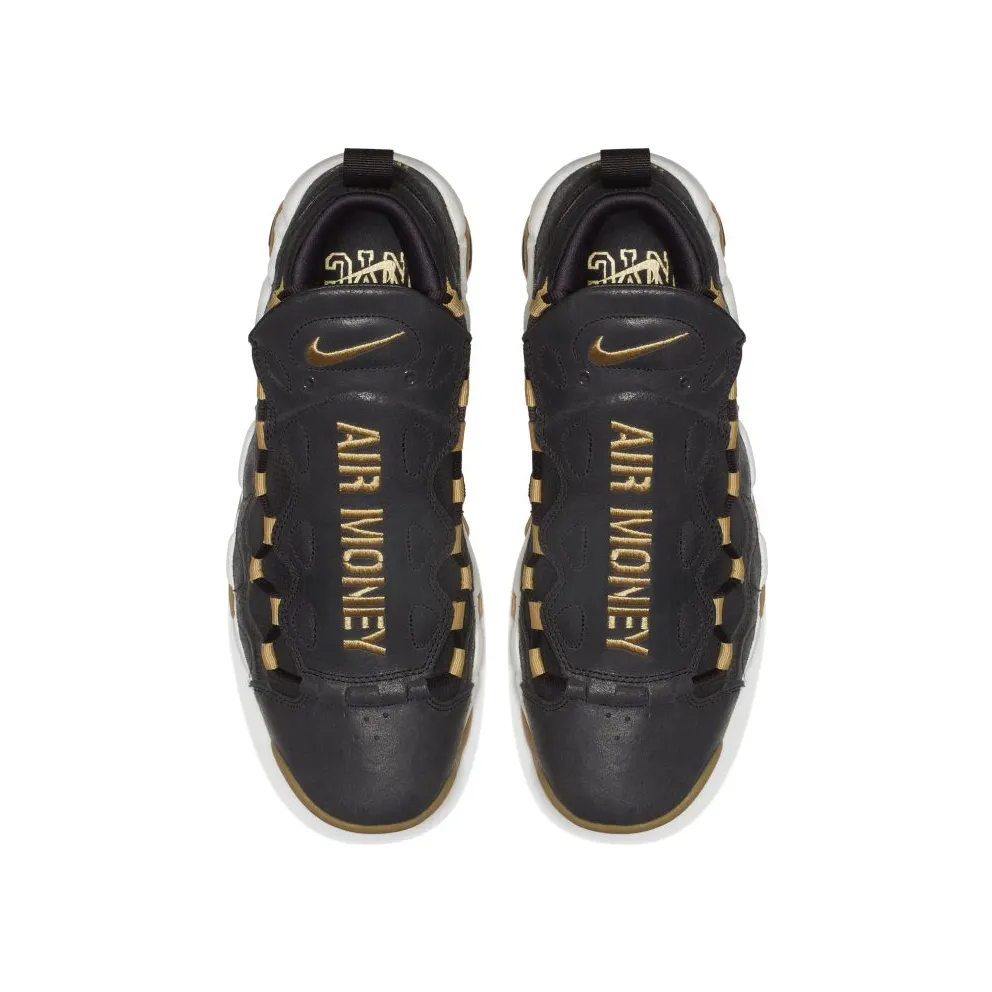 Nike Air More Money NYC Brooklyn Oil Grey/Metallic Gold-Sail-Metallic Gold (AR5401-001)