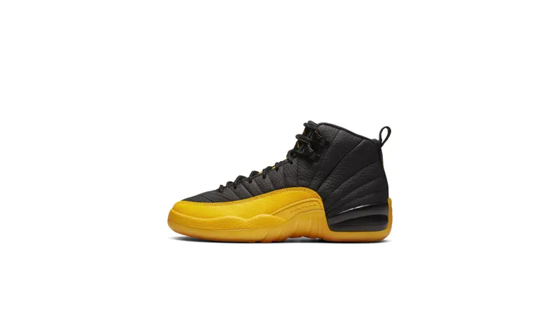 Jordan 12 Retro Black University Gold (GS) Black/University Gold (153265-070)