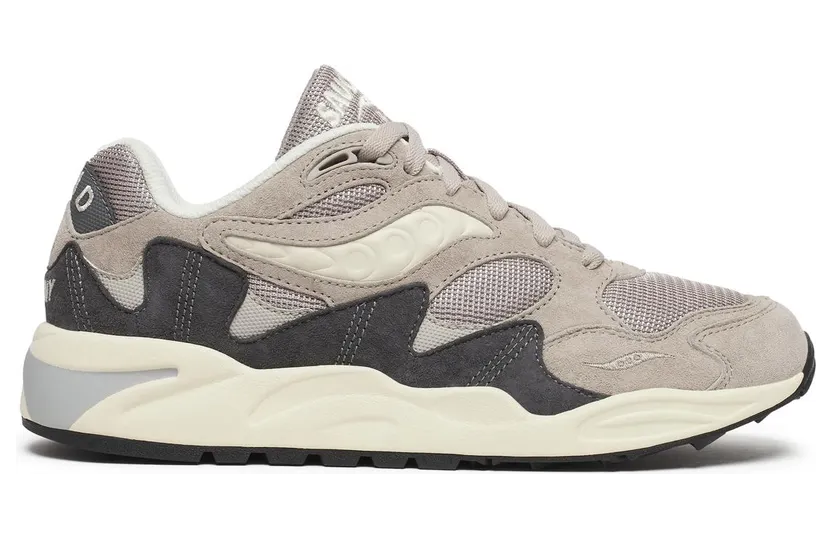 Saucony Grid Shadow 2 Essential Grey Cream (S70772-2)