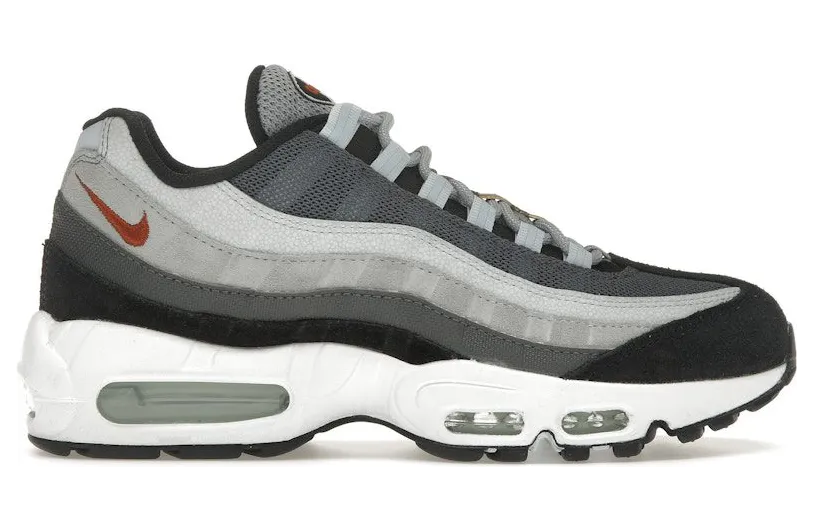 Nike Air Max 95 Wolf Grey Rugged Orange (DM0011-011)