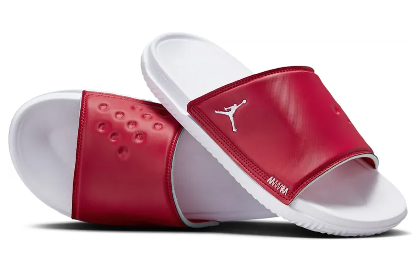 Jordan Play Slide “Varsity Red White” (DC9835-611)