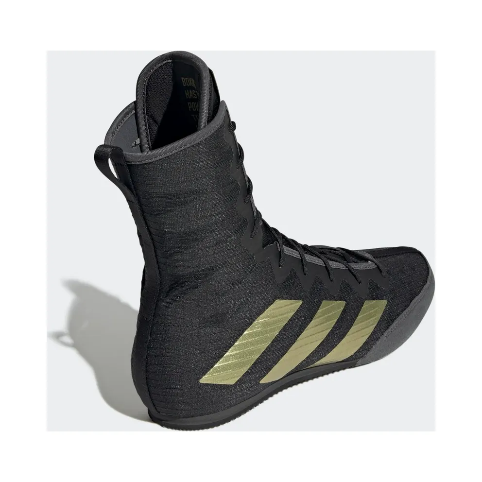 Adidas Box Hog 4 Core Black / Gold Metallic / Grey Six (GZ6116)