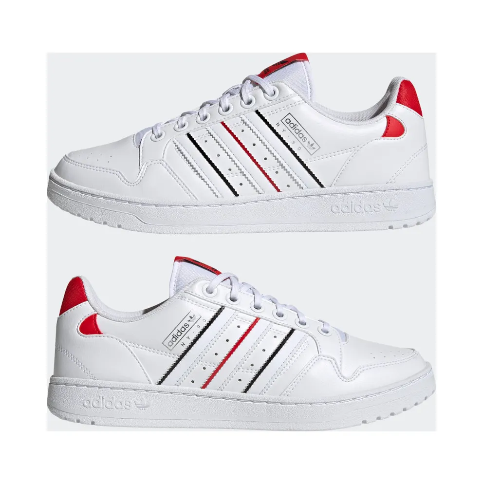 adidas NY 90 Stripes Cloud White / Vivid Red / Core Black (GW1707)