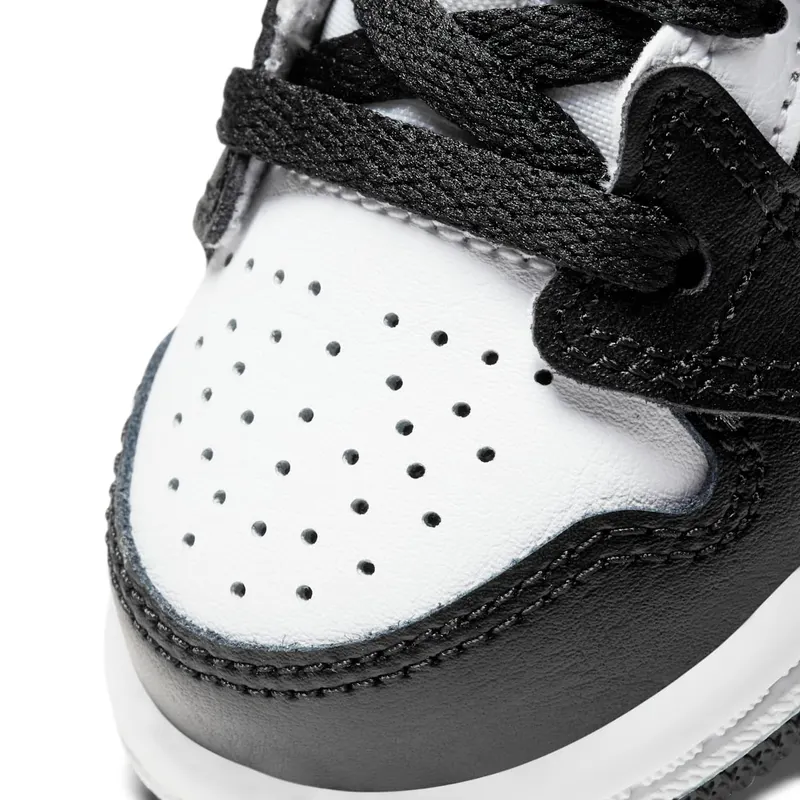 Jordan 1 Mid White Shadow (TD) Black/Medium Grey-White (640735-073)