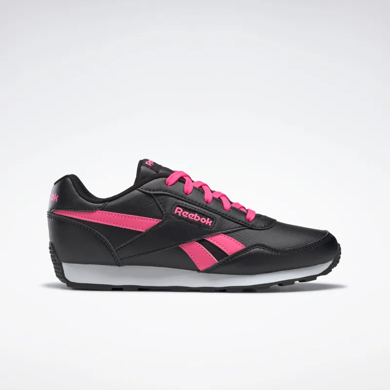 Reebok Royal Rewind Run Shoes Black / Solar Pink / Solar Pink