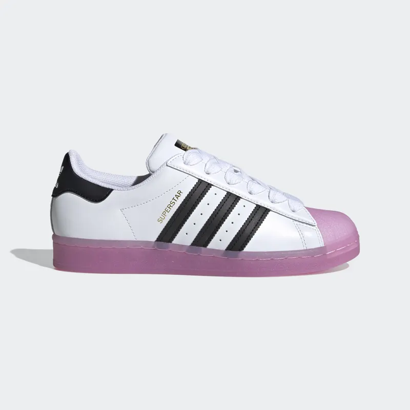 adidas Superstar White Black Shock Purple (W) Cloud White/Core Black/Shock Purple (FW3554)