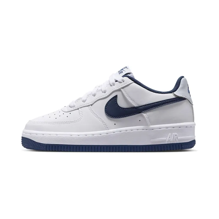 Nike Air Force 1 Low White Football Grey Midnight Navy (CT3839-111)