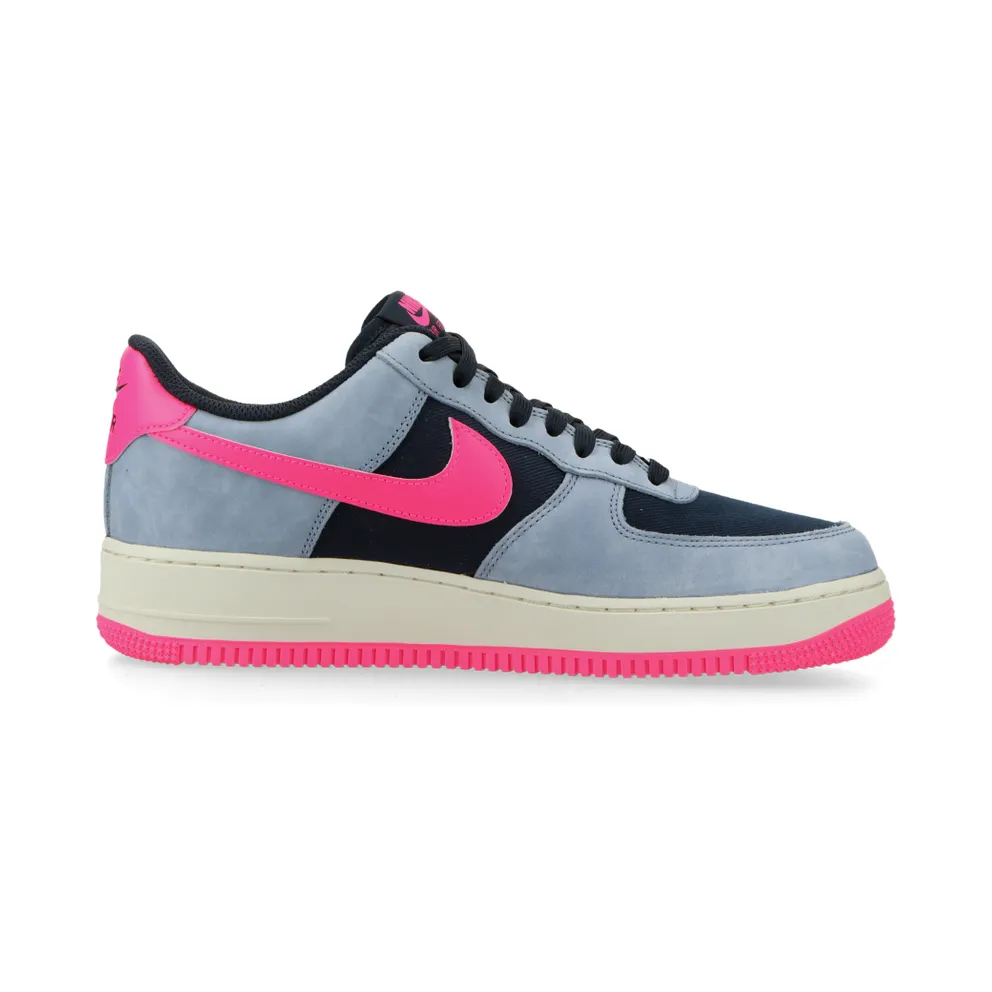Nike Air Force 1 ’07 LX “Ashen Slate” (dark obsidian / pink blast) – FB8876-401