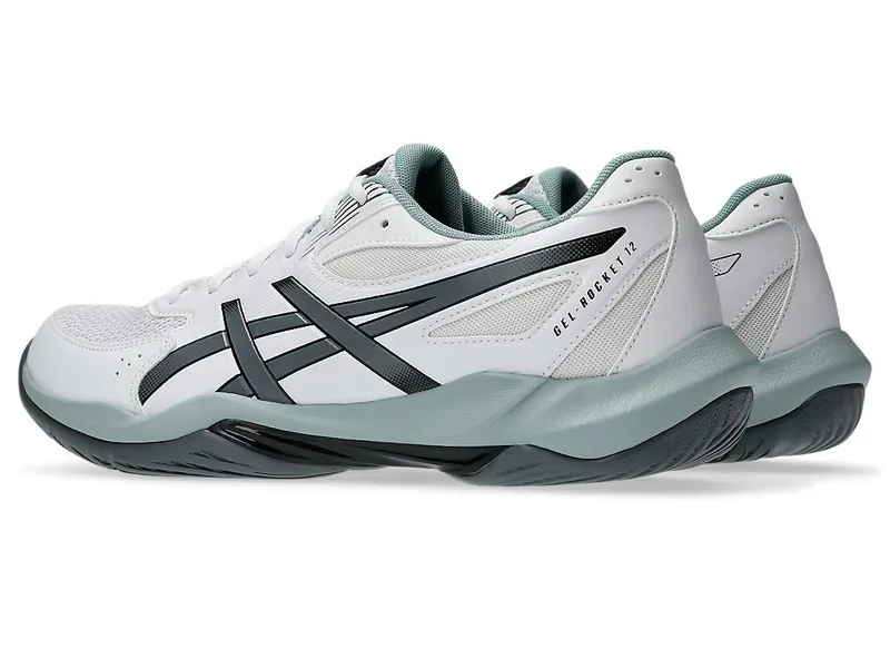 ASICS GEL-ROCKET 12 “White / Steel Grey” (1071A116-105)