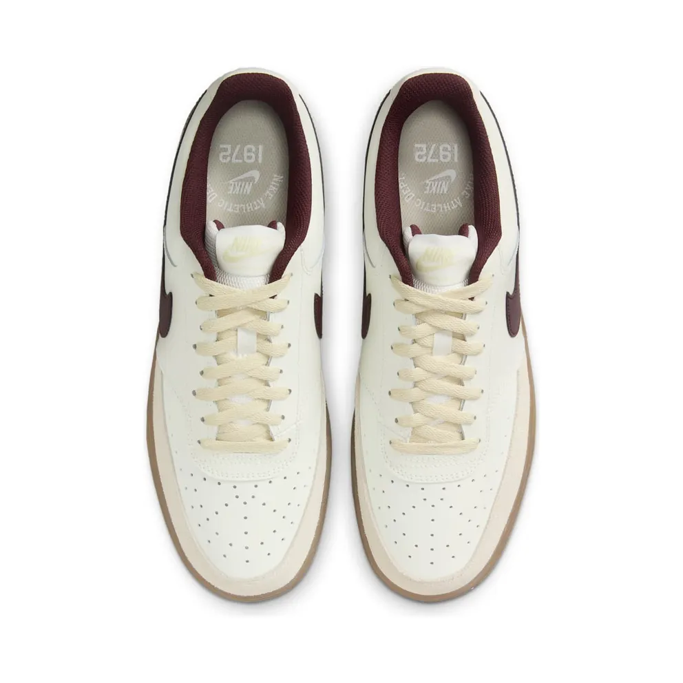 Nike Court Vision Low Sail Burgundy Crush Gum (HV2530-101)