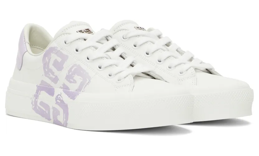 Givenchy White Josh Smith Edition City Sport Sneakers (BE0027E1CK599) (4)