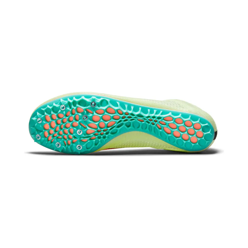 Nike Zoom Superfly Elite 2 Field and Track sprint spikes Yellow (CD4382-700)