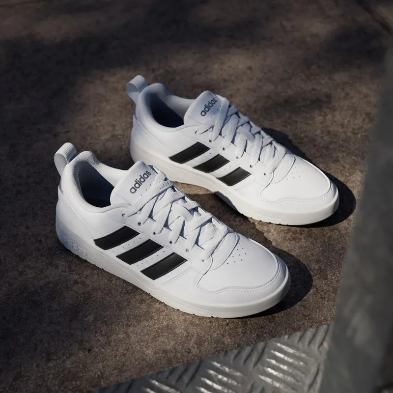 Adidas COURTWAVE Shoes Cloud White / Core Black / Silver Metallic (KI9124)