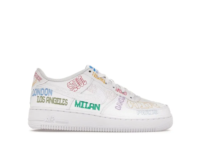 Nike Air Force 1 Low World Tour White (IO9739-100)