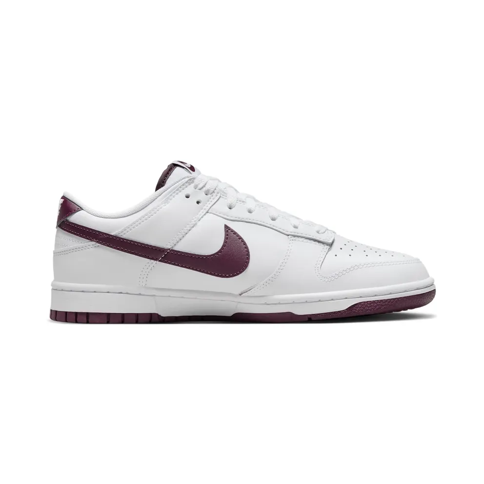 Nike Dunk Low Retro “White Night Maroon” (DV0831-102)