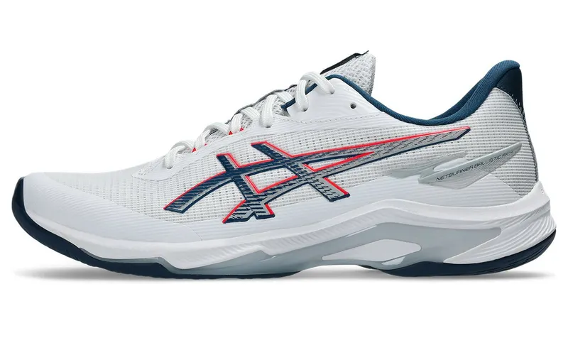 ASICS Netburner Ballistic FF 4 White Mako Blue (1051A088-101)
