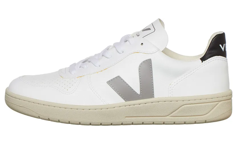 Veja V-10 White / Oxford Grey / Black (VXM072527)