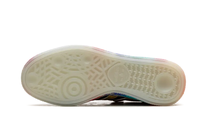 Adidas Handball Spezial “S.E.E.D. – Scarlet Gold Paint Splatter” (ID8617)