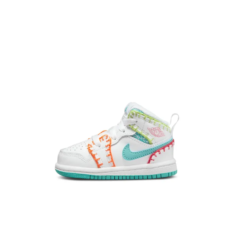 Jordan 1 Mid SE Washed Teal Rush Pink (DM6220-100)
