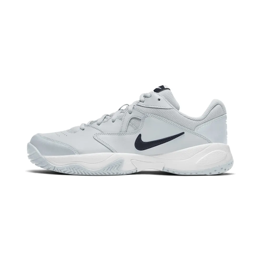 NikeCourt Lite 2 Hardcourt Grey “Pure Platinum / White / Obsidian” (AR8836-007)