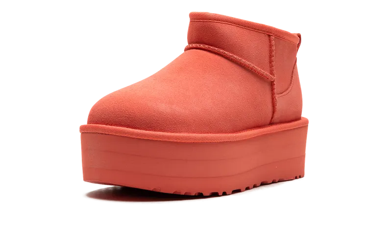 Ugg Classic Ultra Mini Platform Boot “Vibrant Coral” (1135092-VCRL)