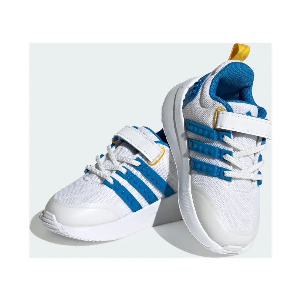 adidas x LEGO® Racer TR21 with Elastische Veters and Velcro Cloud White / Shock Blue / Eqt Yellow (IF2891)