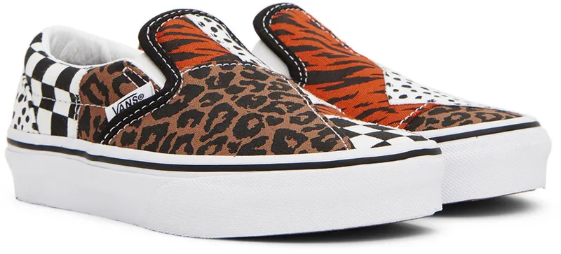 Vans Kids Multicolor Classic Slip-On Little Kids (VN0A5FBK448)
