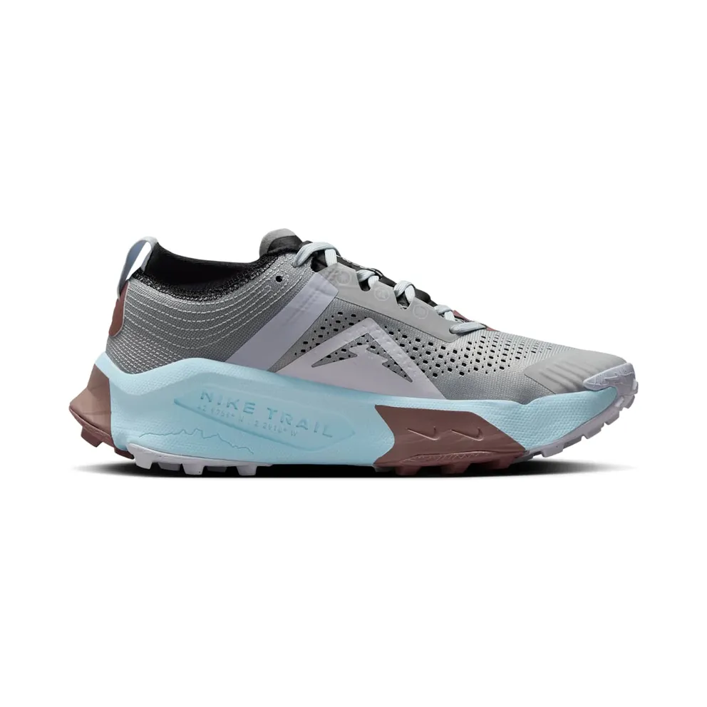 Nike ZoomX Zegama Light Smoke Grey Black Glacier Blue White (DH0625-005)