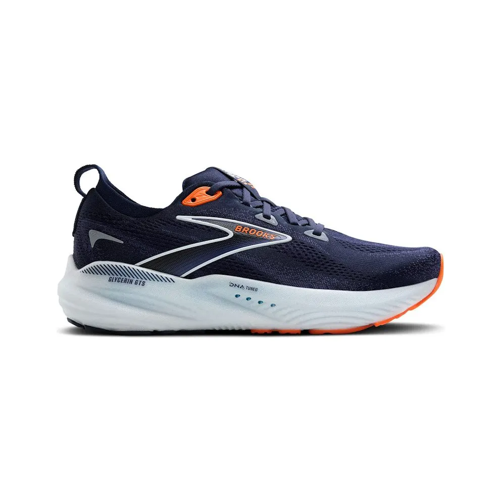 Brooks Glycerin GTS 22 Peacoat Blue Ribbon Orange (110446-1D-494)