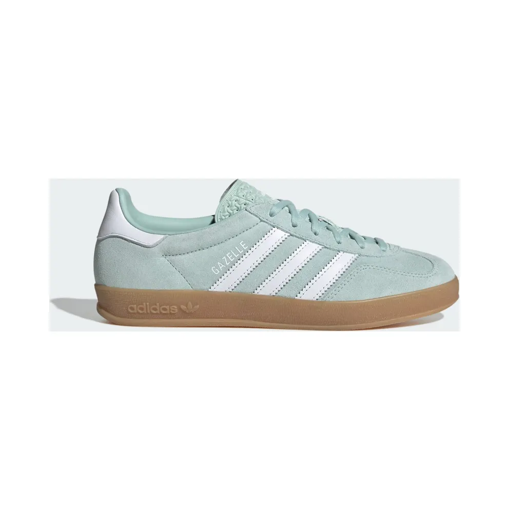 Adidas Gazelle Indoor Ash Green / Cloud White / Gum (JS1396)