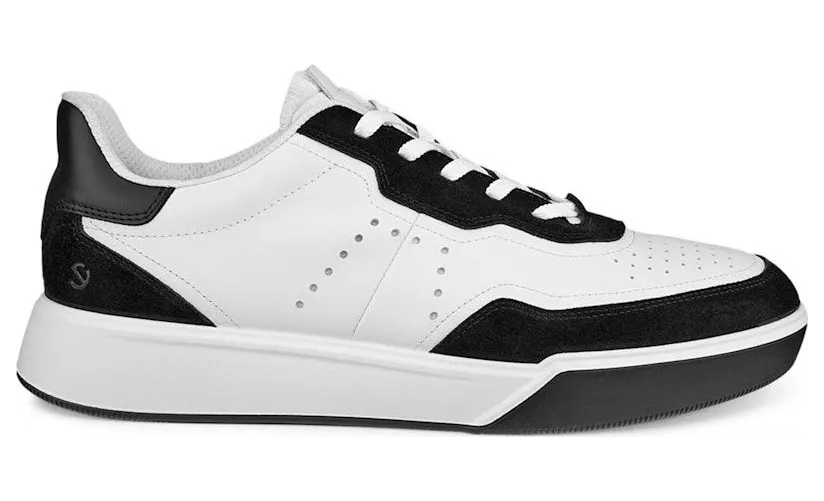 Ecco Street Court White Black (539814-50334)