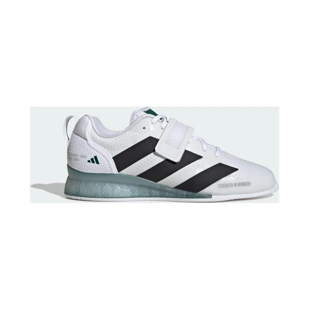 Adidas Adipower Weightlifting 3 Cloud White / Core Black / Collegiate Green (IH8233)