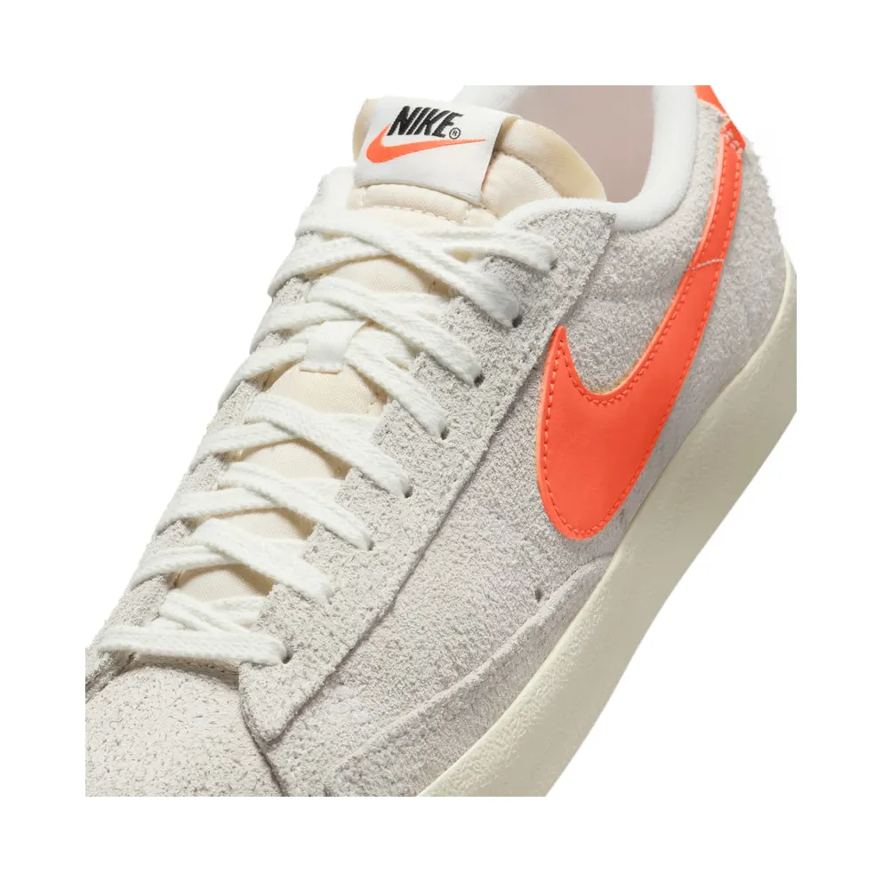 Nike Blazer Low ’77 PRM Coconut Milk Safety Orange (HF3158-100)