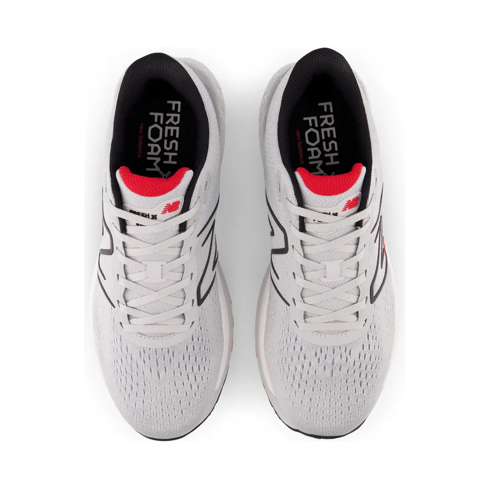New Balance Fresh Foam X 880 V12 Light Aluminum / True Red (M880V12-39831)