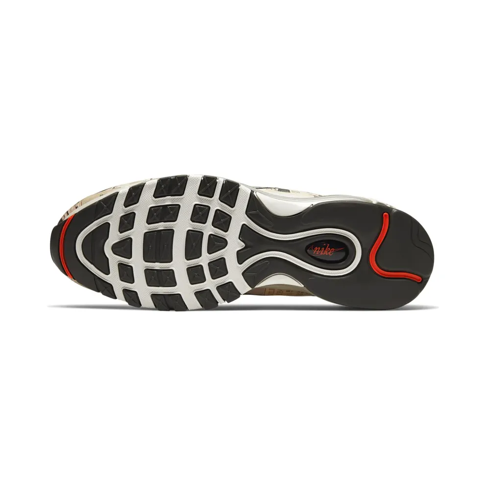Nike Air Max 97 Newspaper Sail/Black-Team Orange-White (921826-108)