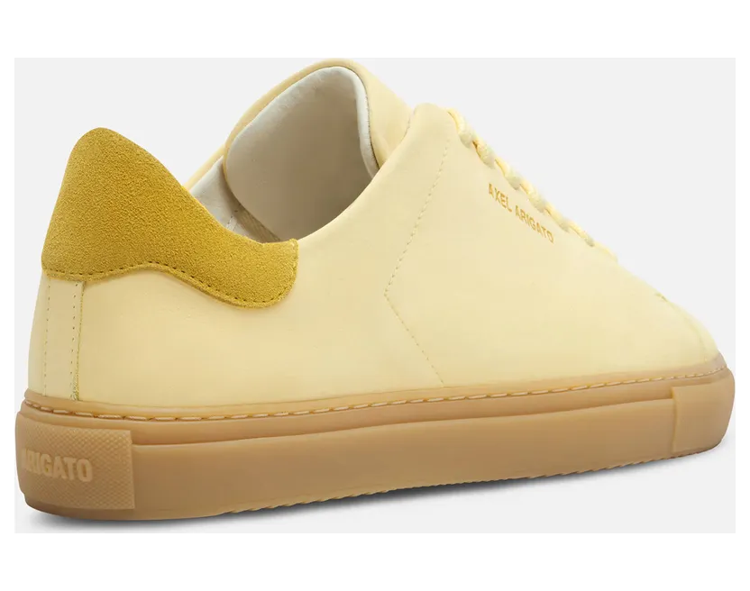 Axel Arigato Clean 90 Sneaker “Light Yellow,Yellow” (F4625001) (3)
