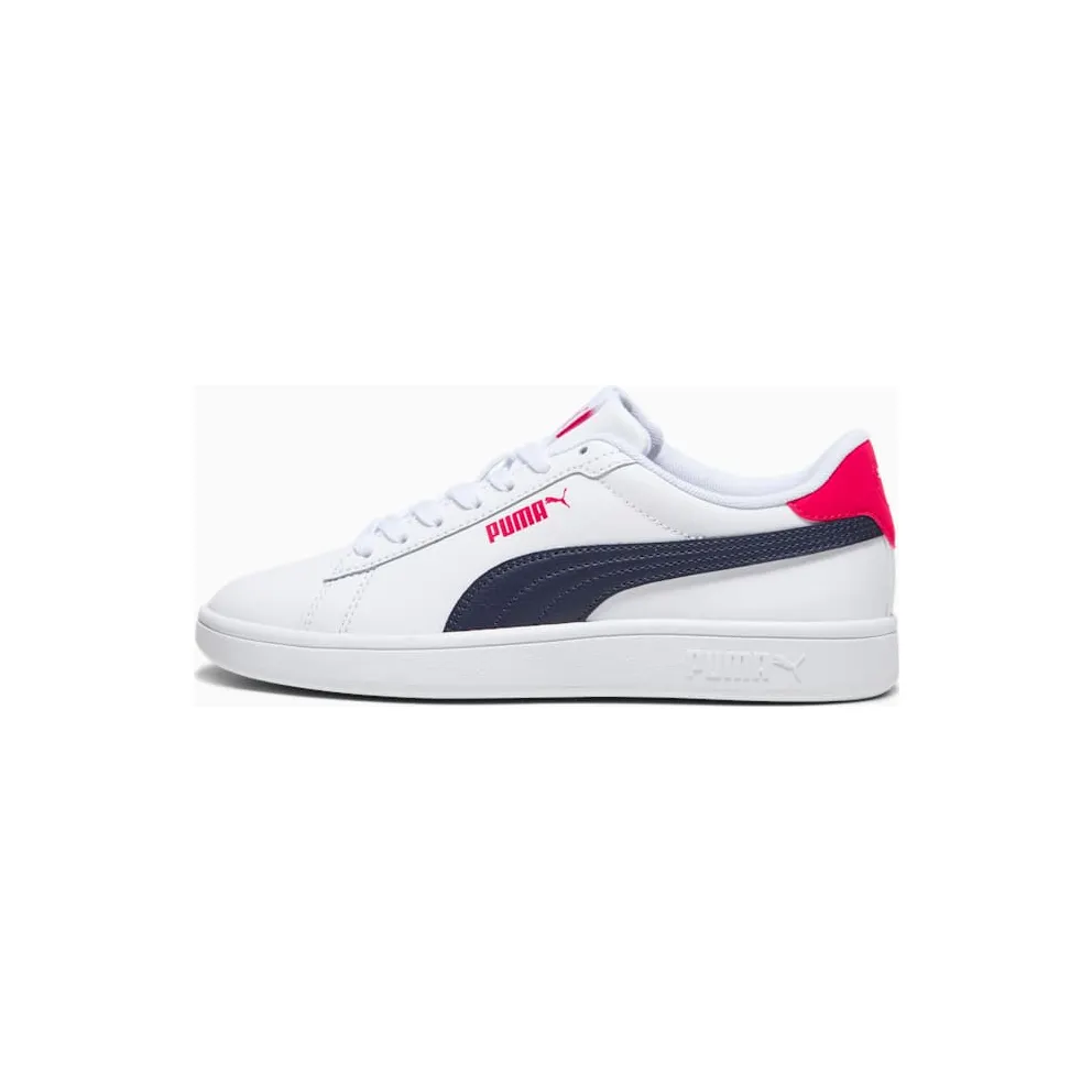 Puma Smash – “White Navy Red” (392031-11)