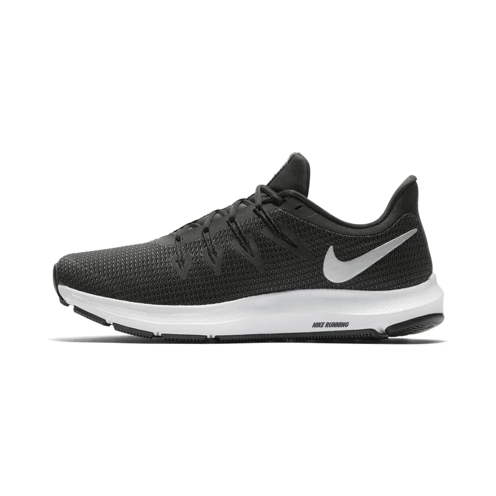 Nike Quest ‘Black’ “Black / Dark Grey / Anthracite / Metallic Silver” (AA7412-001)