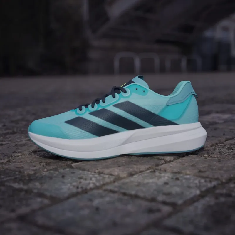 Adidas Duramo Speed 2 Running Shoes Flash Aqua / Aurora Ink / Mint Ton (JS4414)