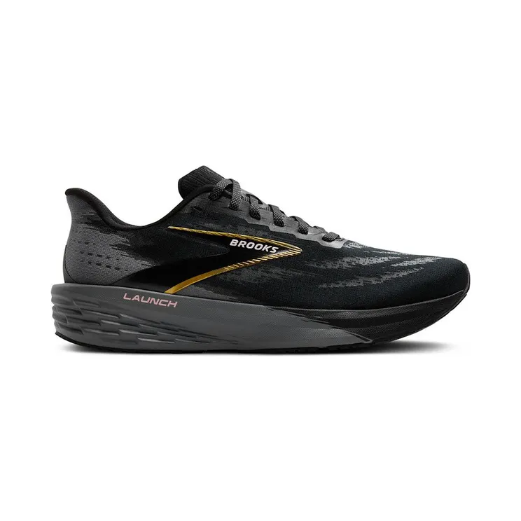 Brooks Launch 11 Black Grey Gold (110450-1D-077)