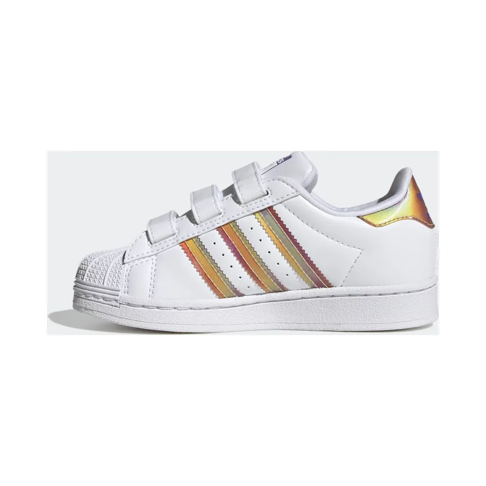 Adidas Superstar Cloud White / Cloud White / Purple Rush (HQ4345)