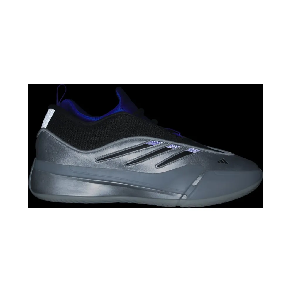 Adidas Dame 9 Silver Metallic / Core Black / Lucid Blue (JH6633)