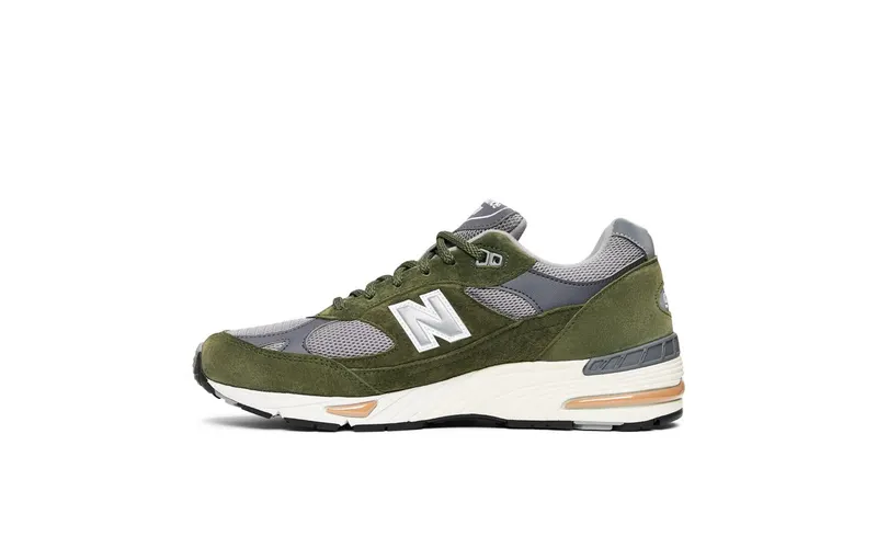 New Balance New Balance Green/Grey/Brown (M991GGT)