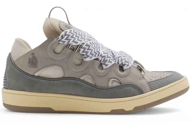 Lanvin Curb Sneaker Grey Ivory (FM-SKRK11-DRAG-A20132)