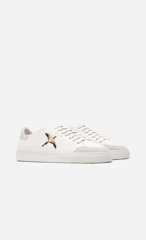Axel Arigato Clean 90 B Bird Sneaker “White,Beige” (F1739001) (2)