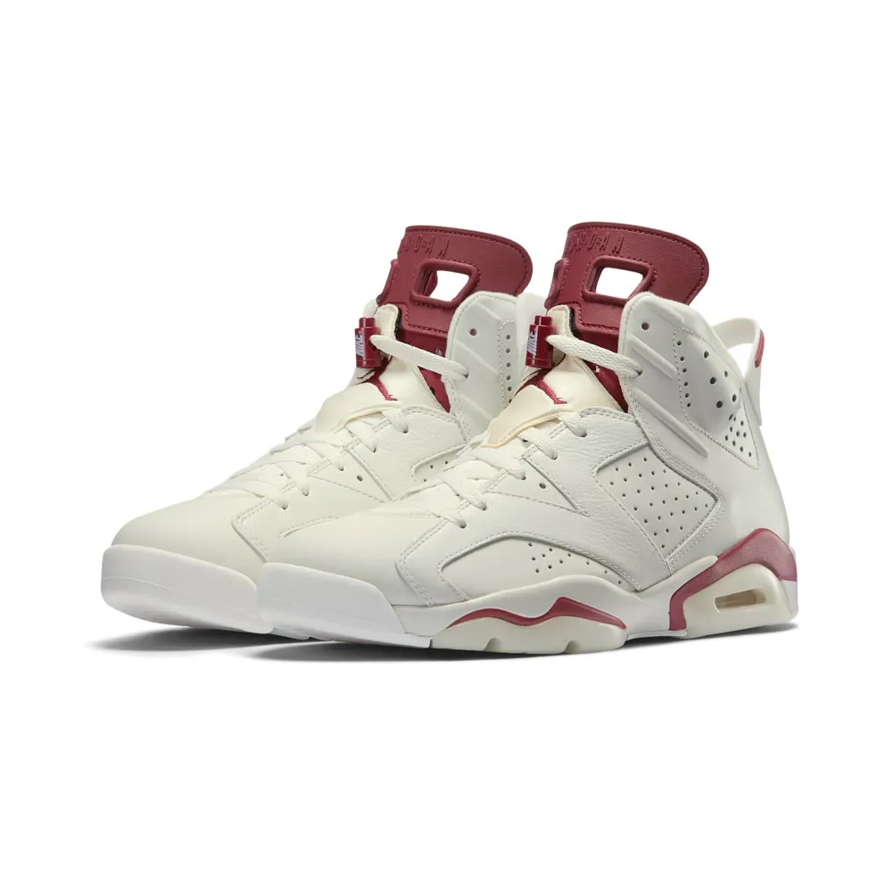 Air Jordan Nike AJ 6 VI Retro Maroon (2015) (384664-116)