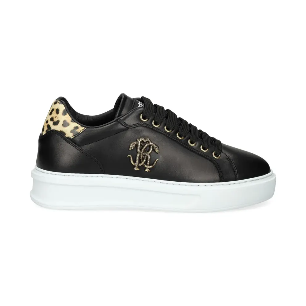 Roberto Cavalli mit Logo-Schild – Black (25612C)