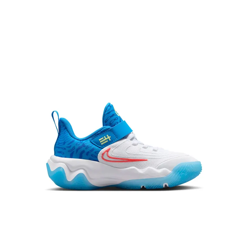 Nike Giannis Immortality 4 SE White Photo Blue Hyper Royal Light Lemon Twist (HF1182-100)